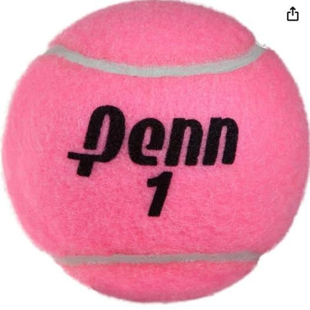 Penn Championship Pink Extra Duty Tennis Balls - 1 Can, 3 Balls